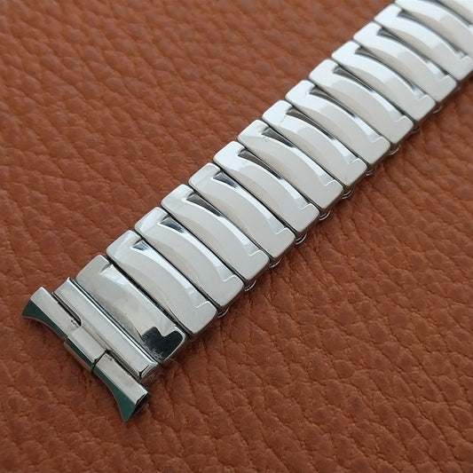 19mm 18mm 17mm JB Champion Stainless Steel Expansion Unused 1960s Watch Band