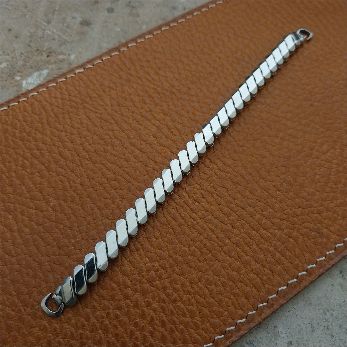 Kreisler 10k White Gold-Filled Ladies 1950s-1960s Vintage Watch Band