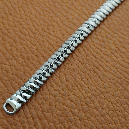 Vintage 50s White Gold-Filled Ladies Expansion Gemex Unused Cocktail Watch Band
