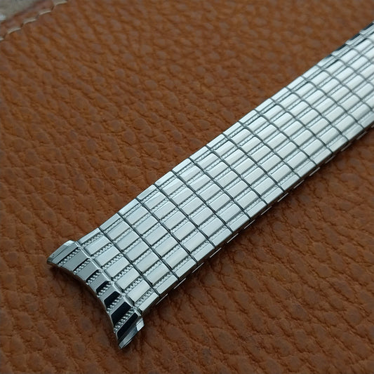 19mm 18mm 17mm Stainless Speidel Tribune Twistoflex Unused Vintage Watch Band