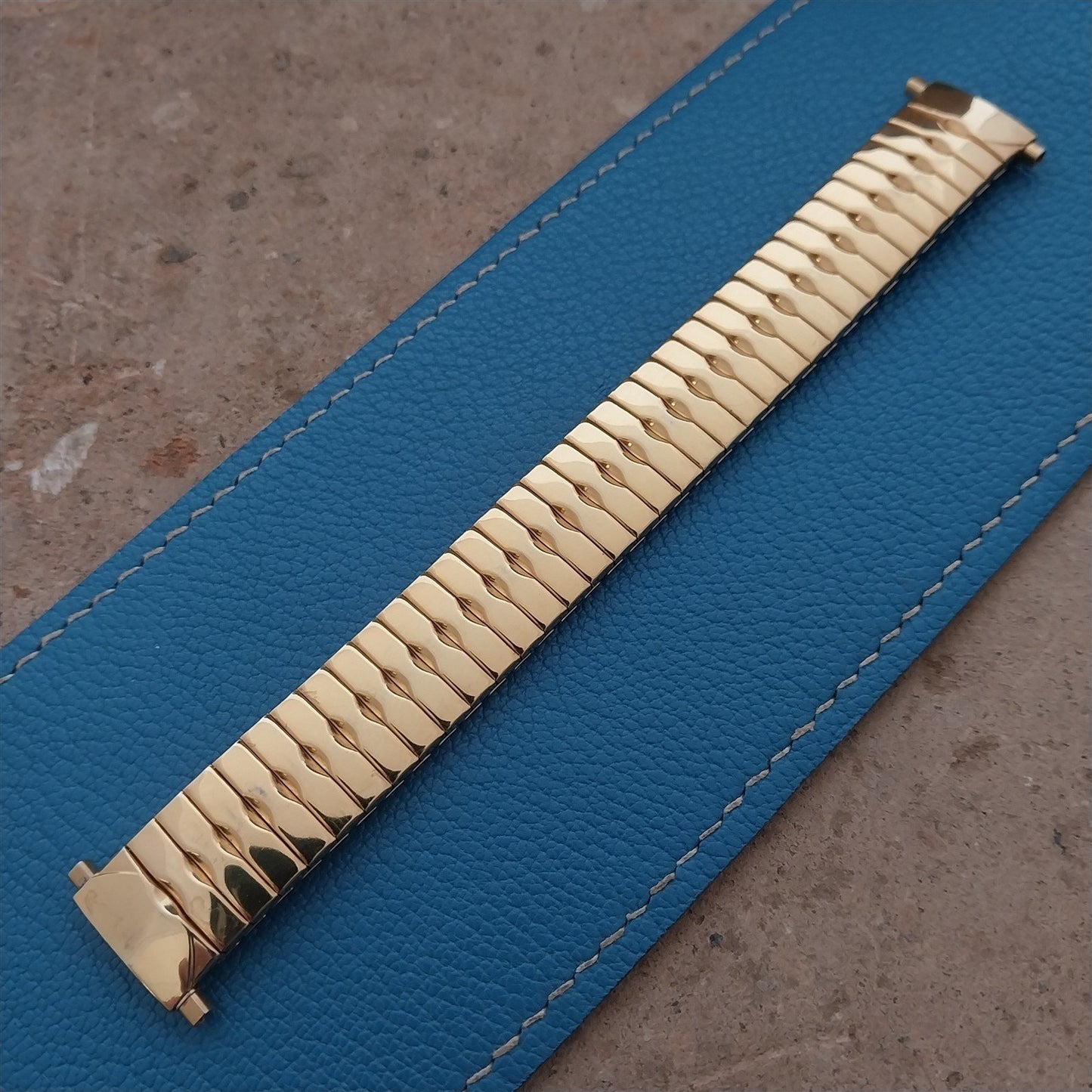 16mm 17mm 18mm 19mm 20mm Speidel Gold Tone Unused Watch Band