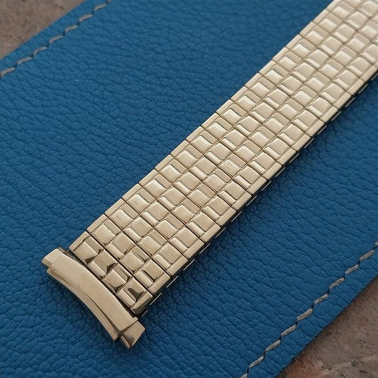 16mm 17mm 18mm 19mm Hirsch Speidel Gold Tone Unused Watch Band