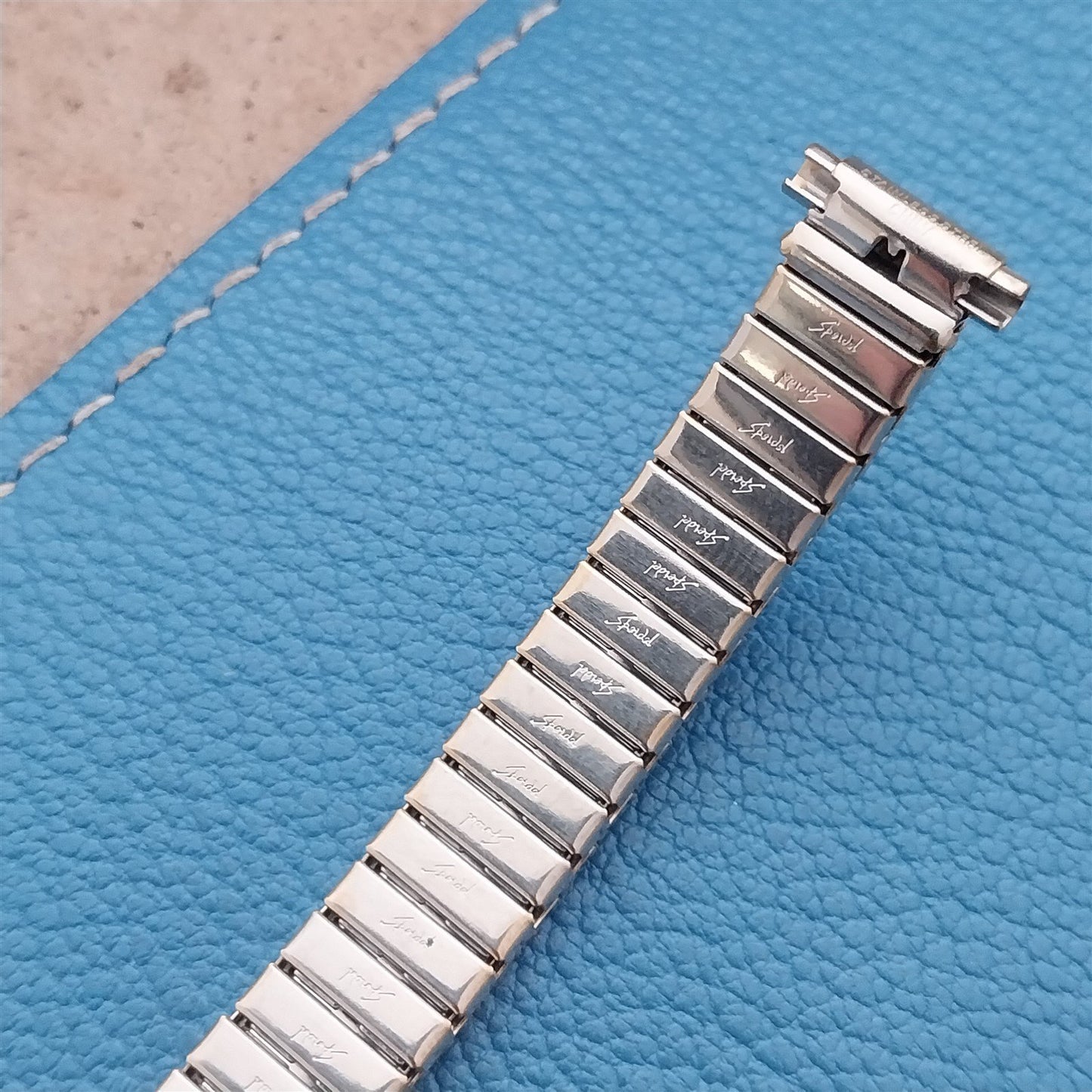 Speidel Hirsch Gold Tone 10mm 11mm 12mm Twistoflex Expansion Watch Band