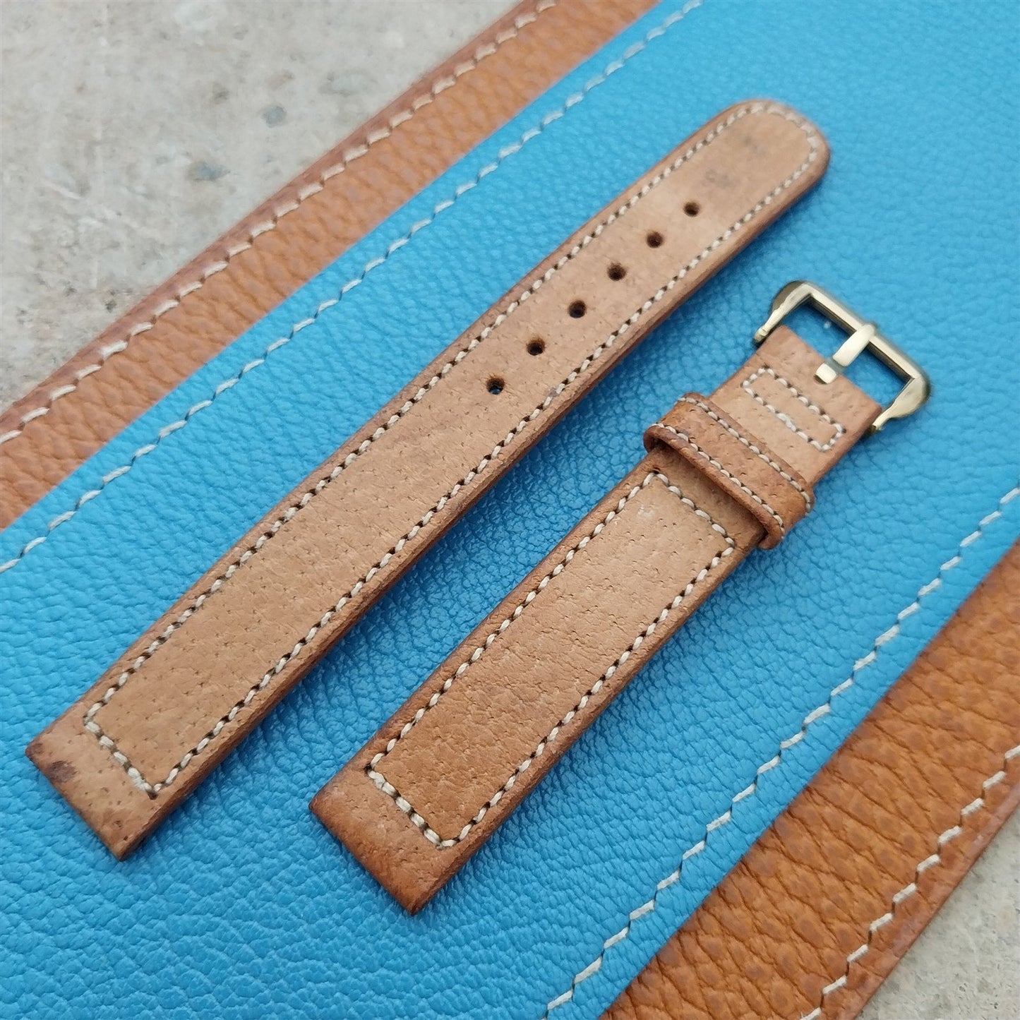 1940s Vintage 14mm Pigskin Unused Classic Watch Band