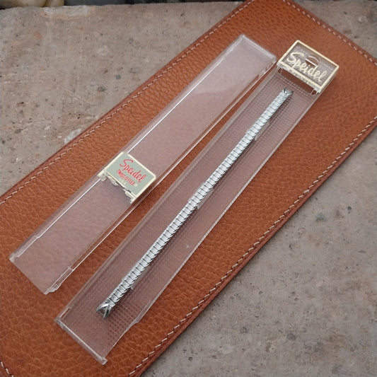 Vintage Speidel Ladies Classic Stretch Unused Stainless Cocktail Watch Band