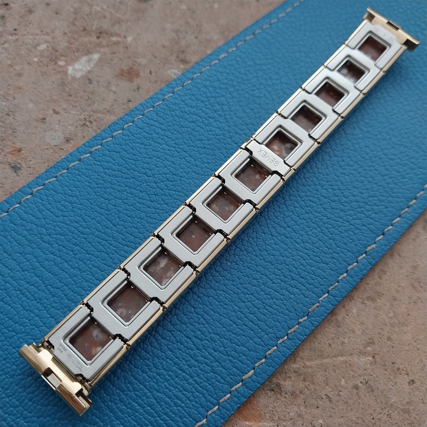 Vintage 19mm 18mm 16mm 12K Gold-Filled Gemex Monte Carlo Unused 1950s Watch Band