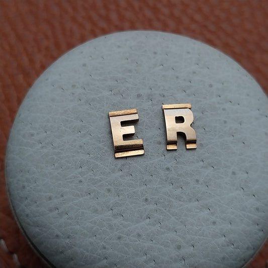 Vintage Kreisler Your Signet Unused Classic Watch Band Letters R & E