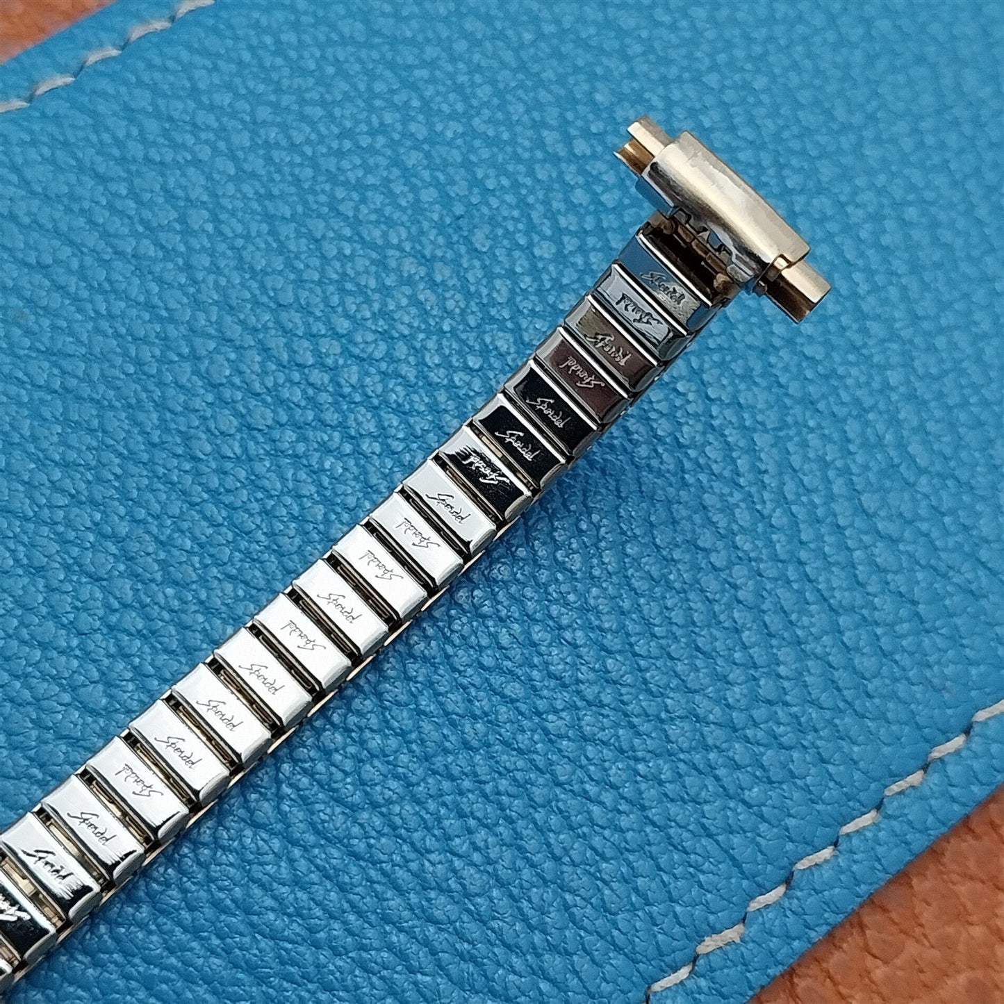 Vintage 11mm 12mm 14mm Ladies Speidel Gold Tone Unused Watch Band
