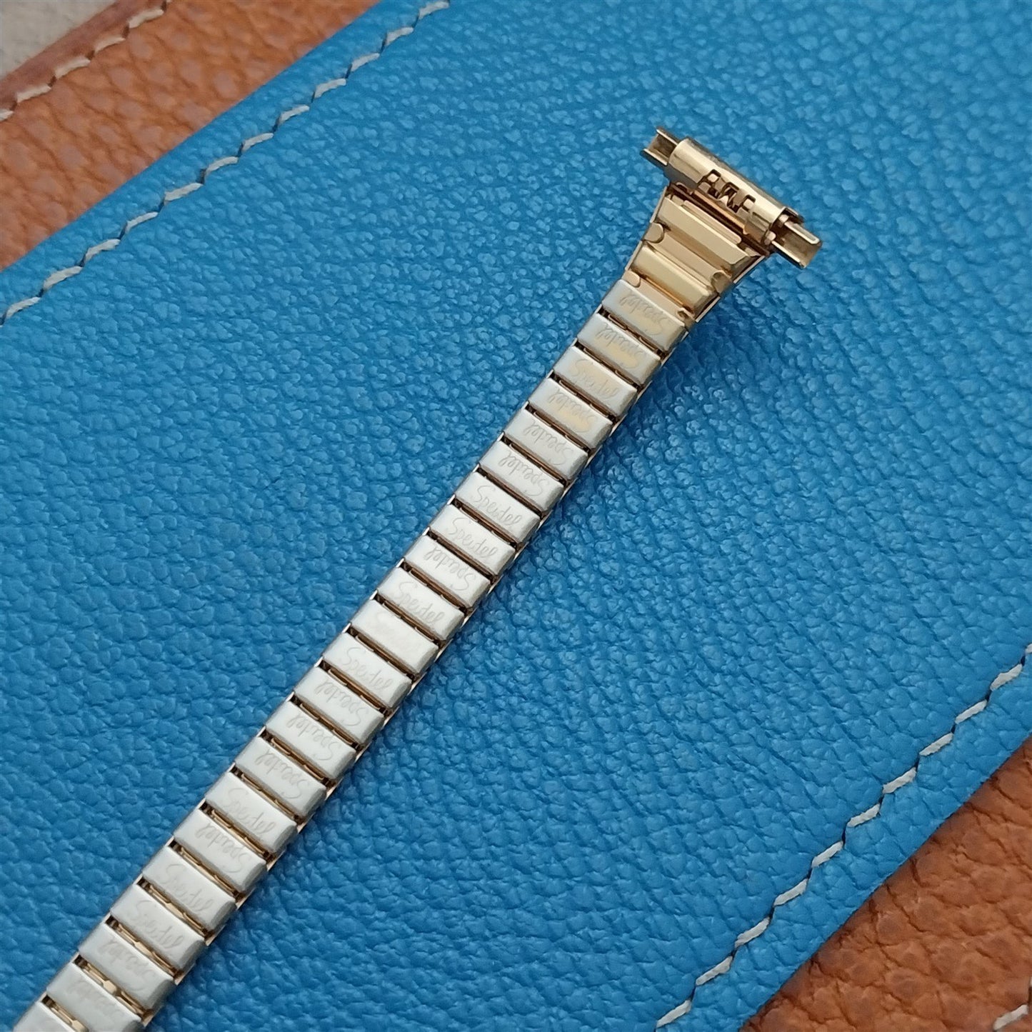 Vintage 11mm 12mm 14mm Ladies Speidel Gold Tone Unused Watch Band