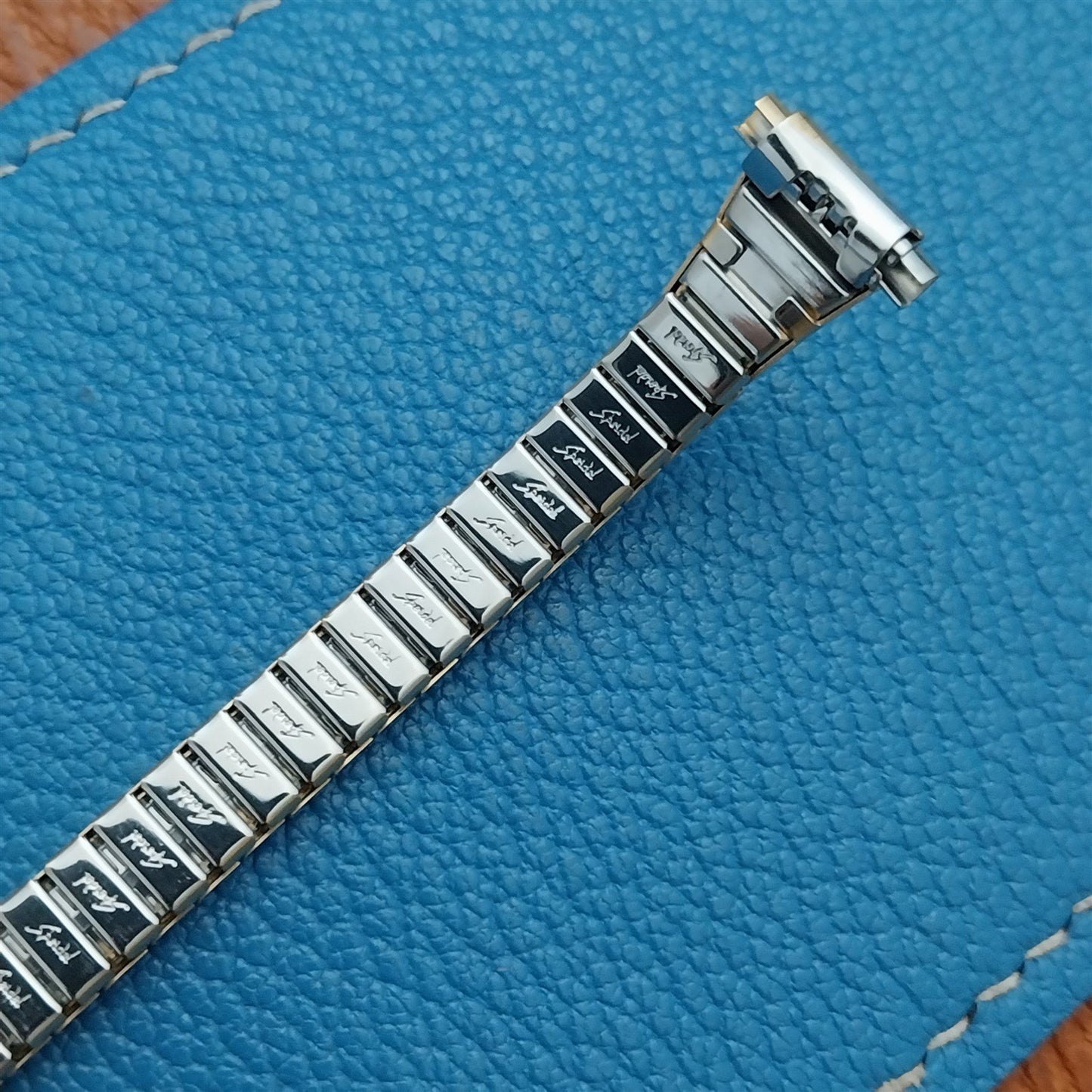 Vintage 10mm 12mm 13mm Ladies Speidel Gold Tone Unused Watch Band