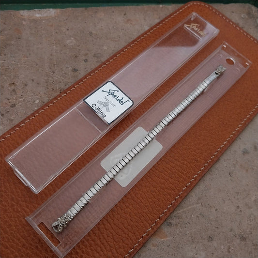 Speidel Hirsch Silver-Tone & Rhinestone Unused Cocktail Watch Band