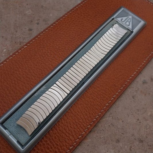 5/8" JB Champion Stainless Steel Expansion Unused 1960s Vintage Watch Band