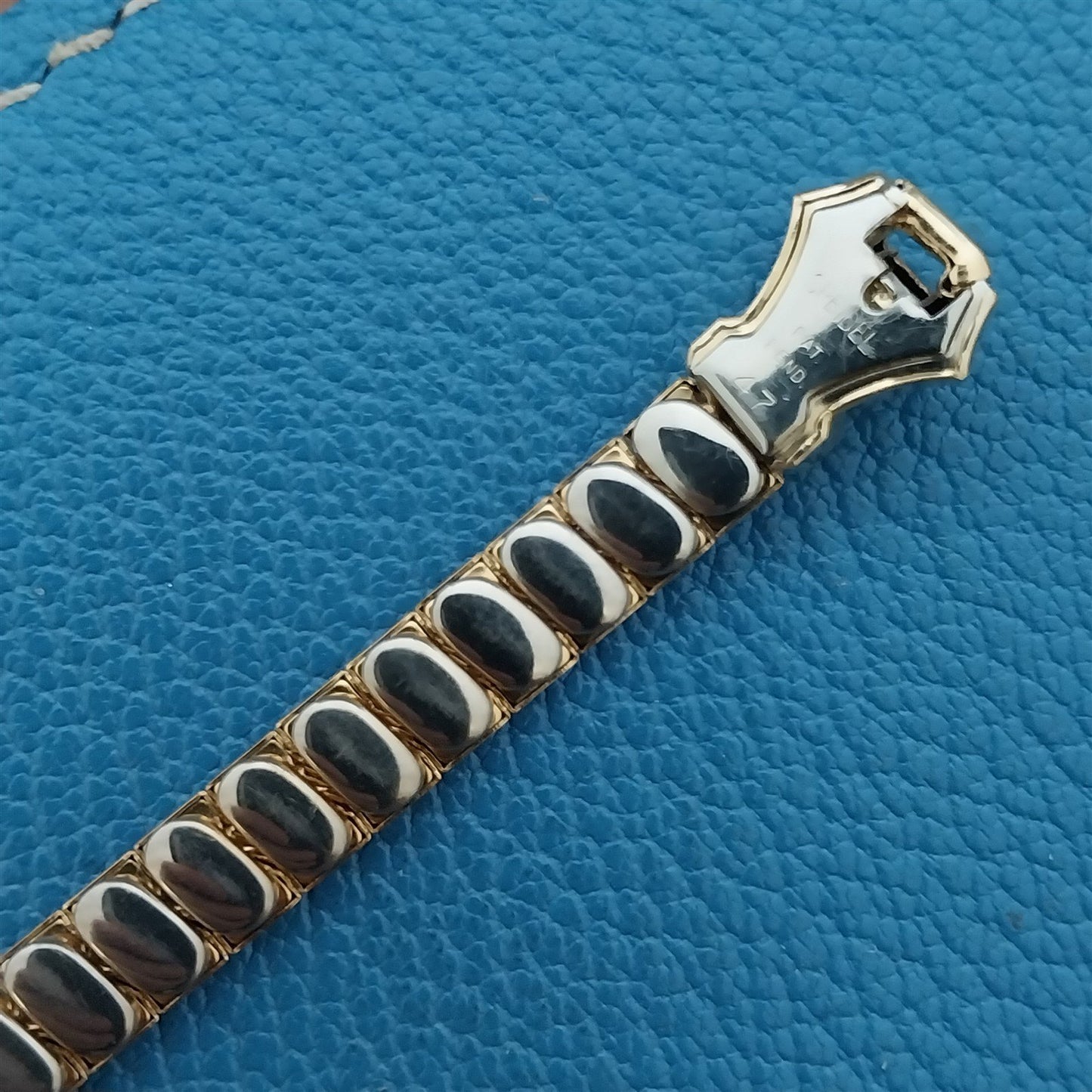 1947 Vintage Ladies Yellow Gold-Filled Speidel Unused Cocktail Watch Band