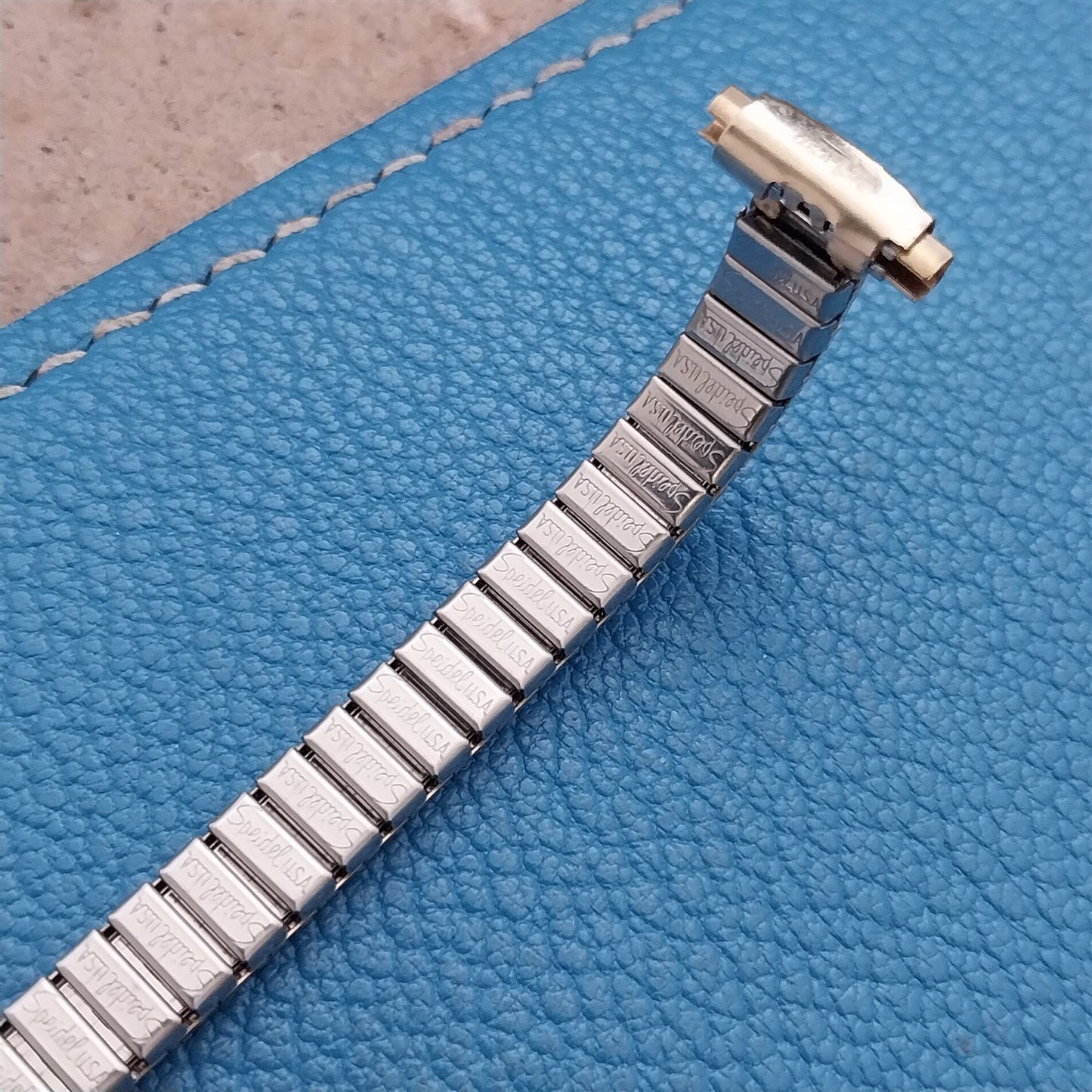Vintage 10mm 11mm 12mm Ladies Speidel Gold Tone Unused Watch Band