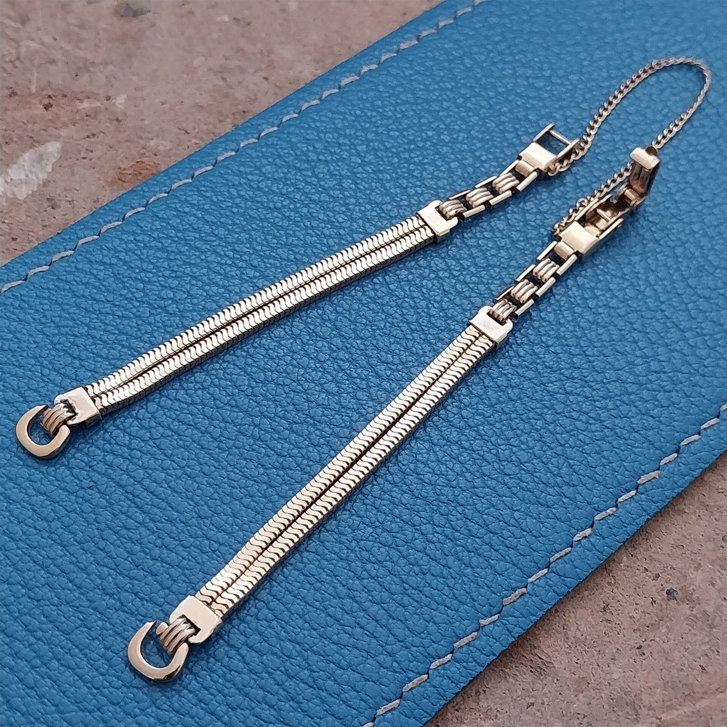Vintage Kreisler Long Gold-Fill Unused Classic 1950s Ladies Cocktail Watch Band
