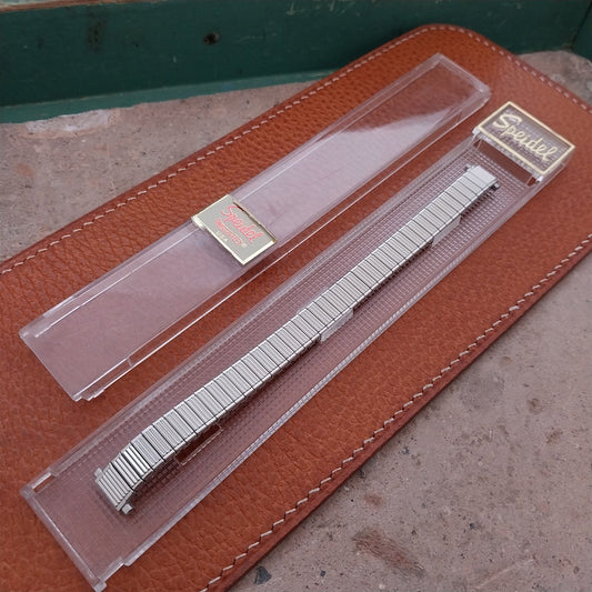 Vintage 10mm 11mm 12mm Ladies Speidel Stainless Unused Watch Band