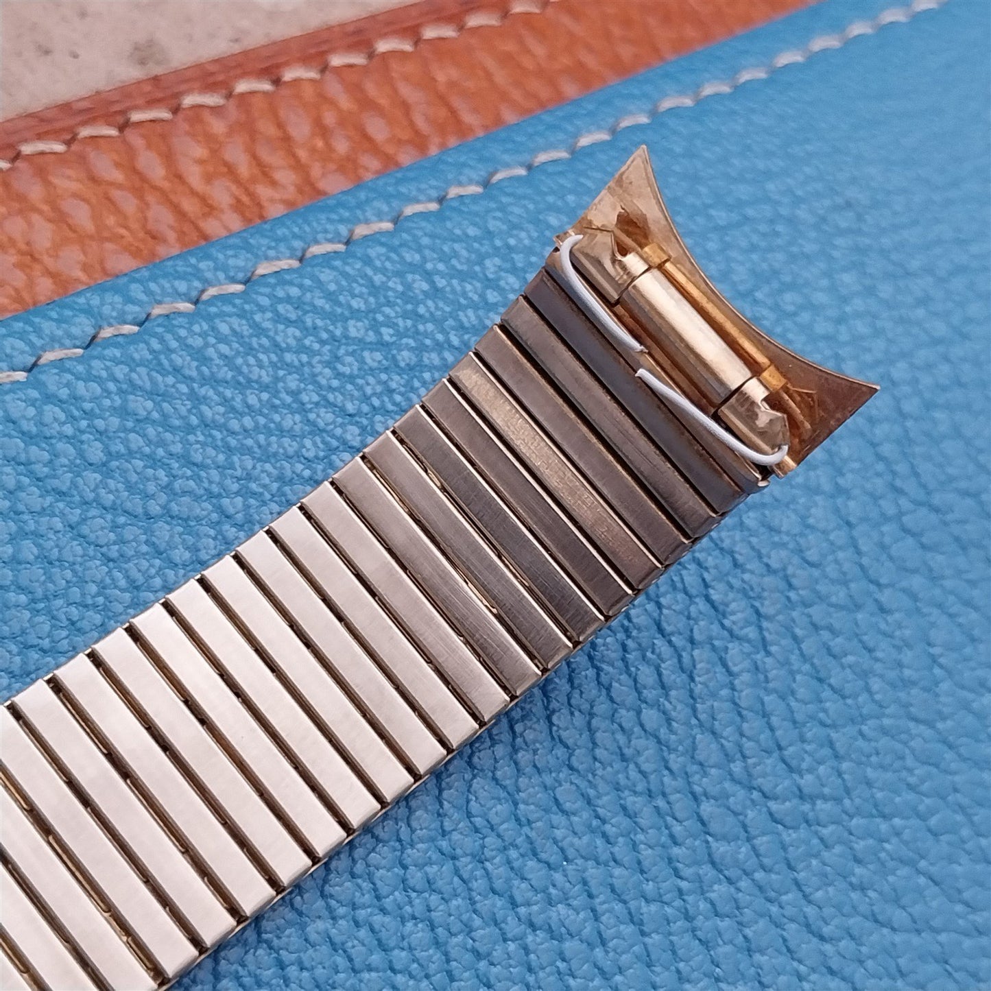 18mm Hadley Roma Gold-Tone Expansion Watch Band