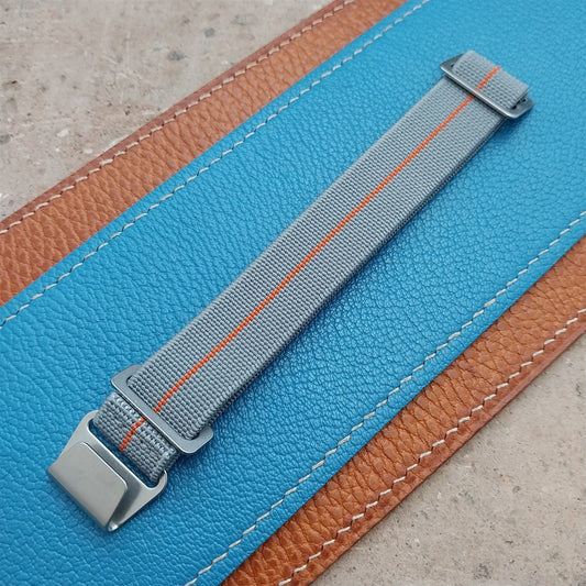 18mm Marine Nationale MN Parachute Elastic Field Watch Strap