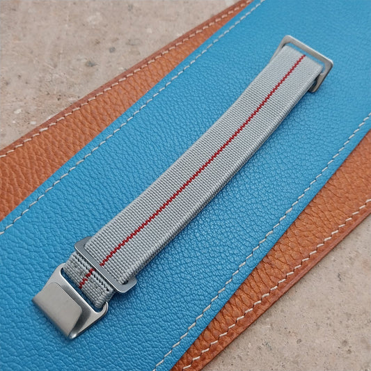 18mm Marine Nationale MN Parachute Elastic Field Watch Strap
