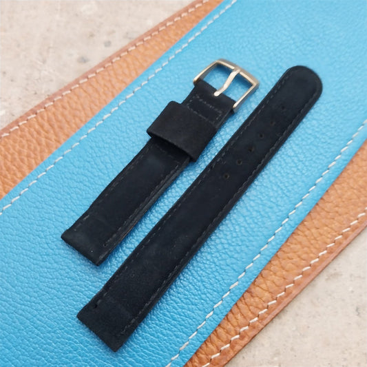 Vintage 5/8" Gemex Suede Unused NOS Classic 1960s Watch Strap