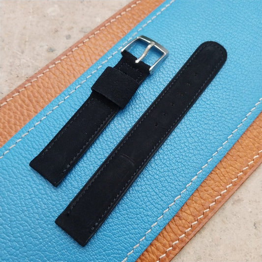 Vintage 5/8" Gemex Padded Suede Unused Classic 1950s Watch Strap