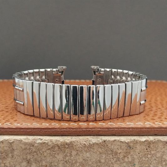 19mm 18mm 17mm Stainless Steel 1960s JB Champion Vintage Watch Band