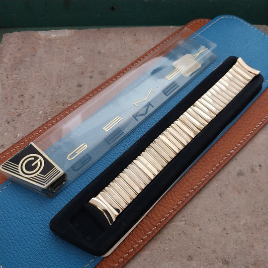 Gemex Gold-Filled 19mm 18mm 17mm Classic Stretch 1950s Vintage Watch Band