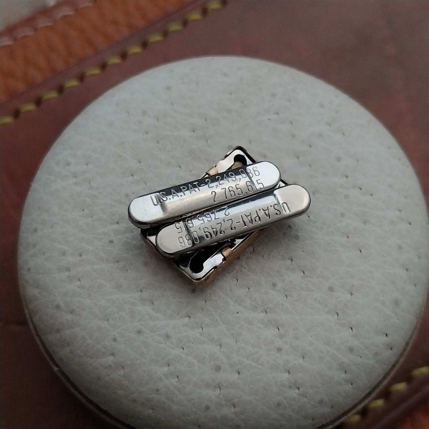 JB Champion Rose Gold-Filled Stretch Expansion Link Vintage Watch Band