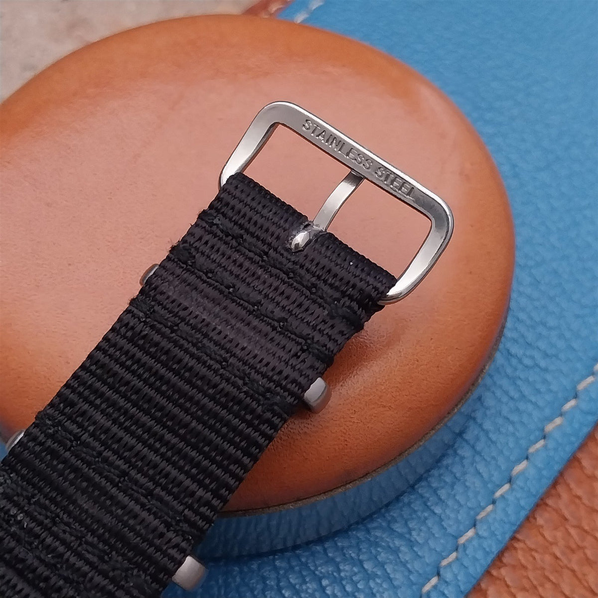 20mm Black Maratac MOD Watch Strap