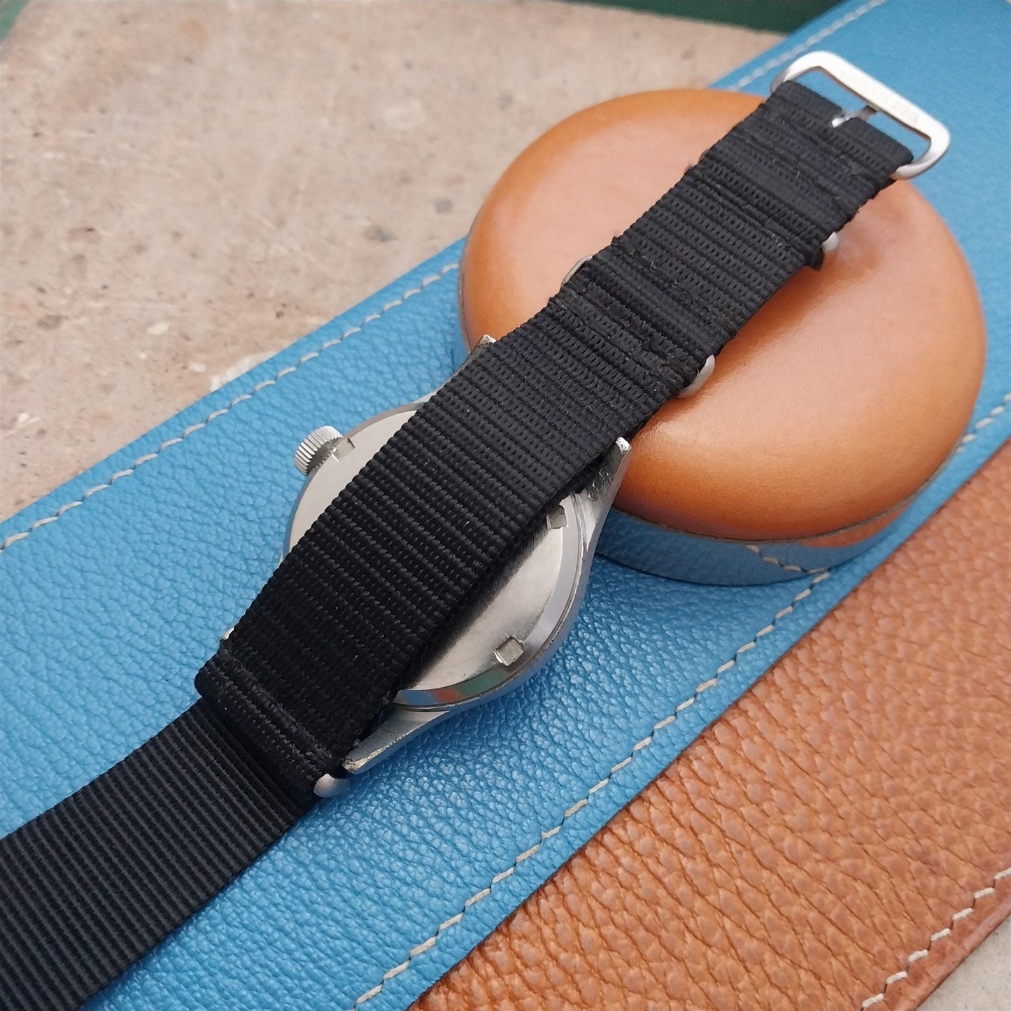 18mm Black Maratac MOD Watch Strap