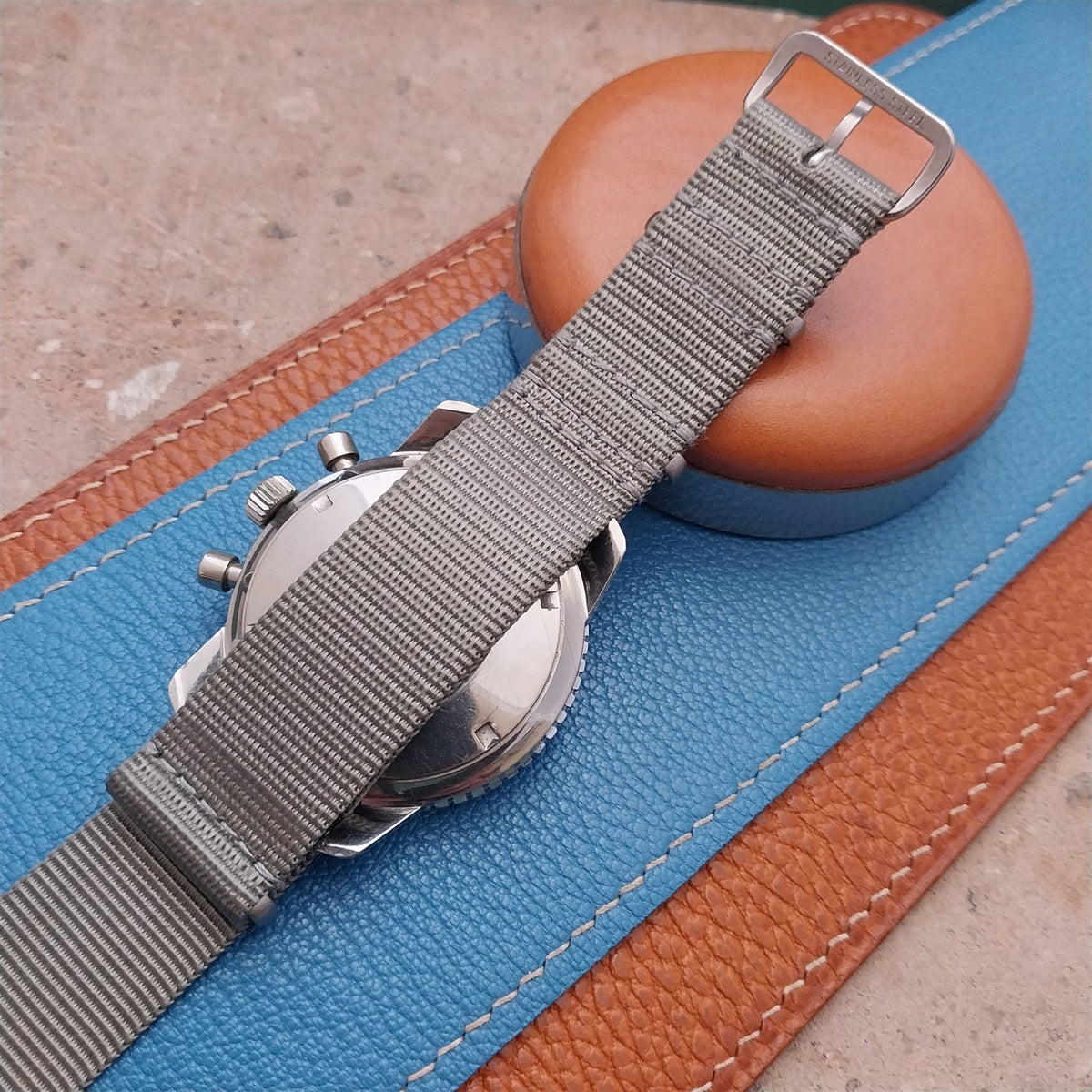 20mm Gray Maratac MOD Watch Strap