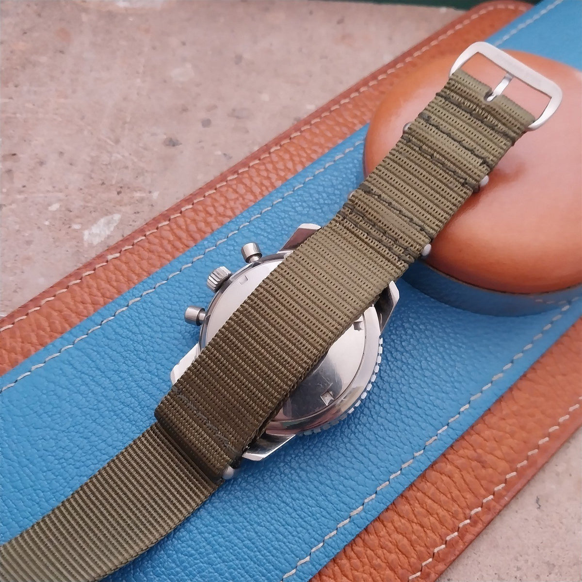 20mm OD Olive Green Maratac MOD Watch Strap