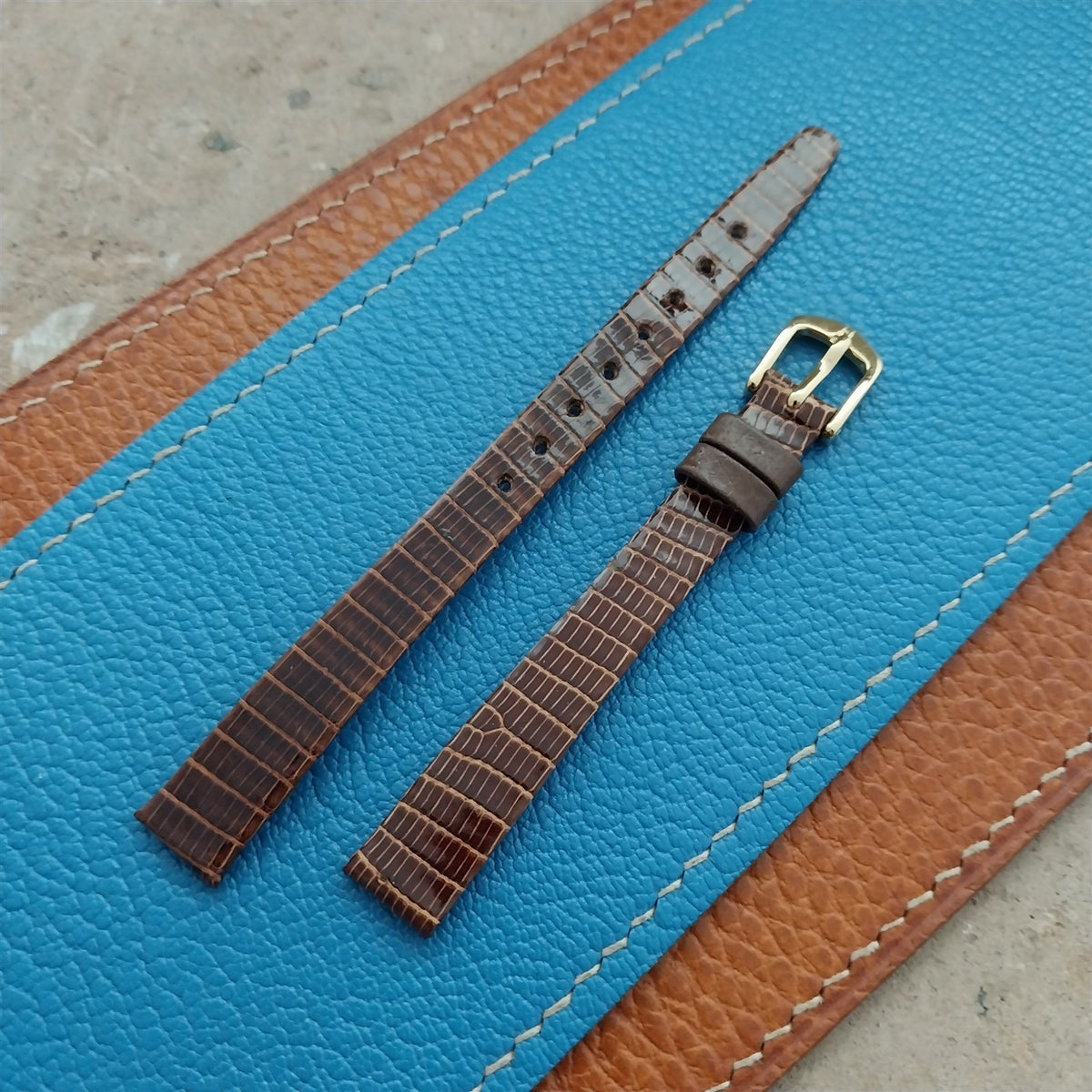 10mm Ladies Hirsch Lizard Watch Strap
