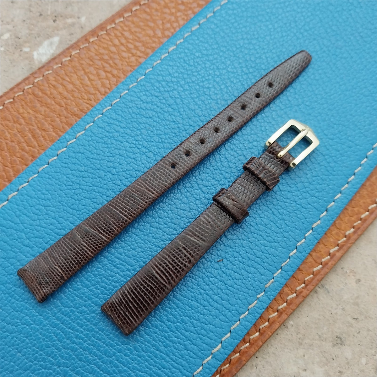 10mm Ladies Hirsch Lizard Watch Strap
