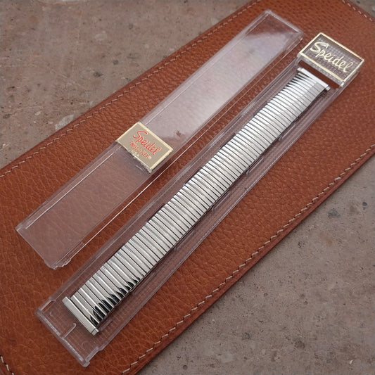 19mm 18mm 17mm 16mm Vintage Speidel Linesman Stainless NOS Watch Band