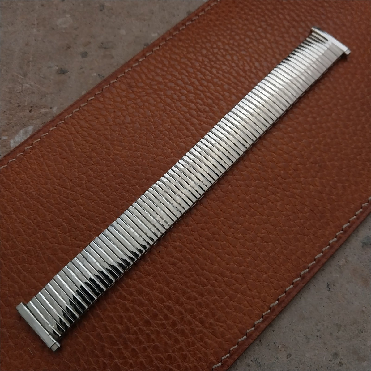 19mm 18mm 17mm 16mm Vintage Speidel Linesman Stainless NOS Watch Band