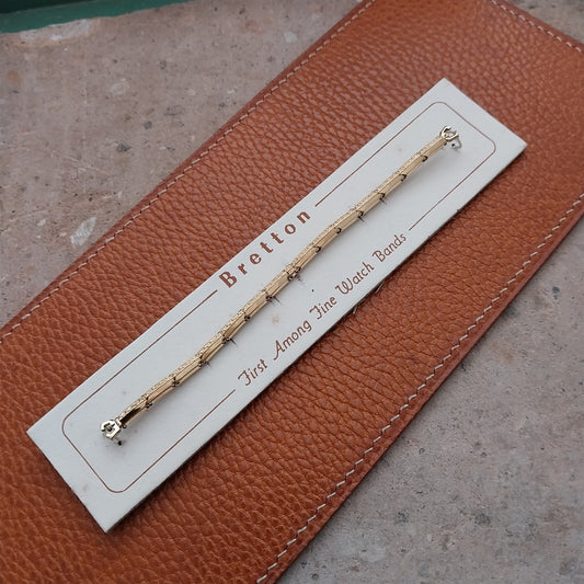 Gold-Filled Ladies Bretton Expansion 1950s Vintage Cocktail Watch Band
