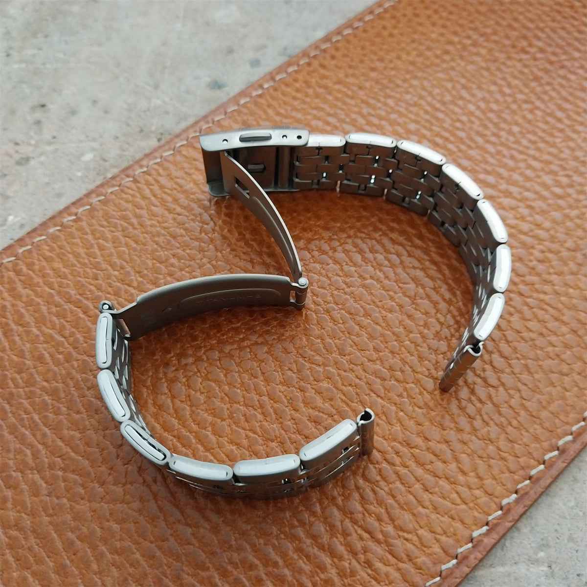 18mm Bambi Japan Titanium Unused Watch Band