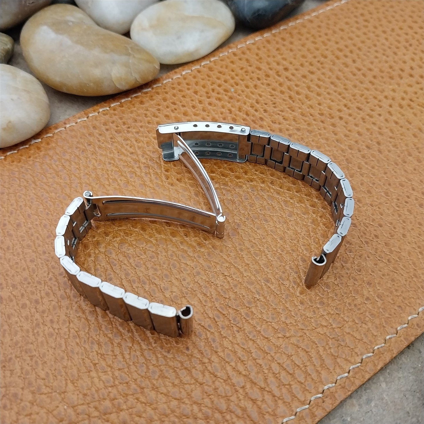 11mm Ladies Stainless Steel Classic 1970s Unused Vintage Watch Band