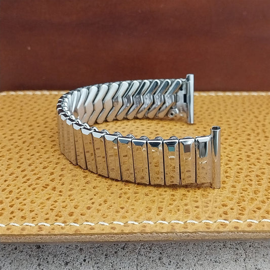 18mm 19mm 16mm 1950s USA Made Pontiac Stainless Steel New Old Vintage Watch Band