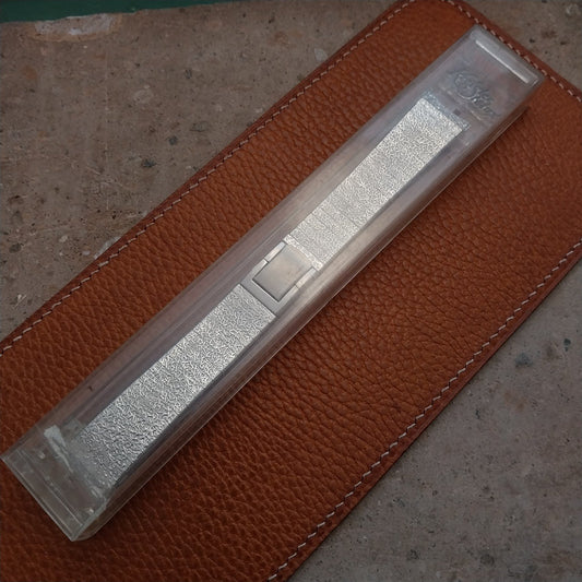 19mm 18mm Kreisler Stelux Stainless Steel Unused nos 1960s Vintage Watch Band
