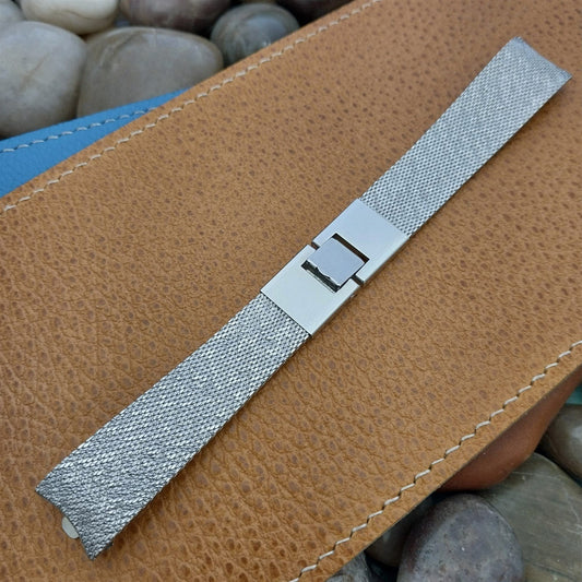 11/16" Kreisler USA Stainless Steel Mesh nos 1960s Vintage Watch Band