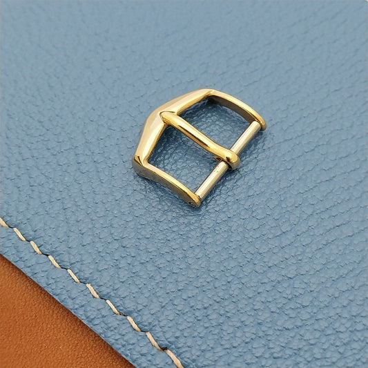 16mm 5/8" 1950s JB Champion Yellow Gold-Tone Unused Vintage Watch Band Buckle