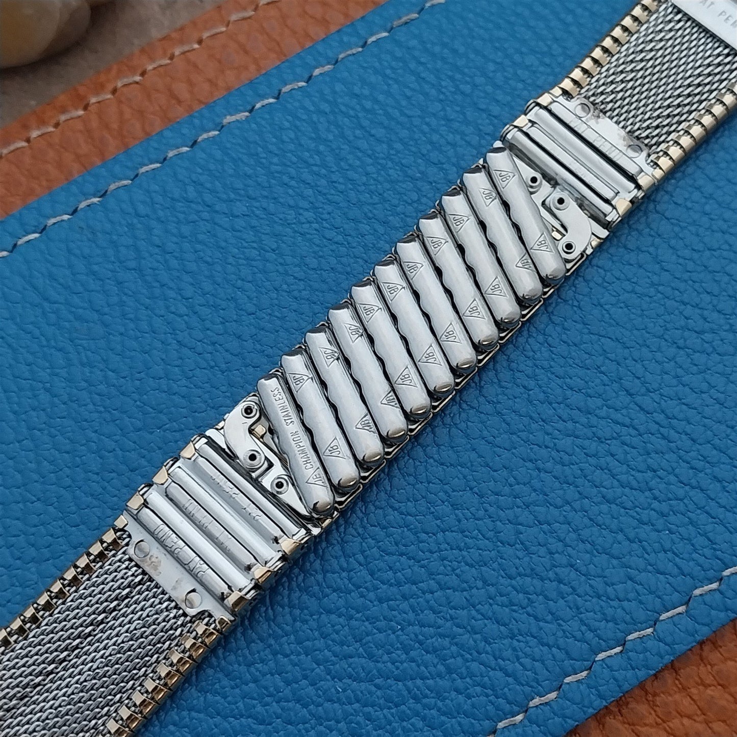 19mm 18mm Vintage JB Champion Long Gold-Filled Calendar Unused 1960s Watch Band