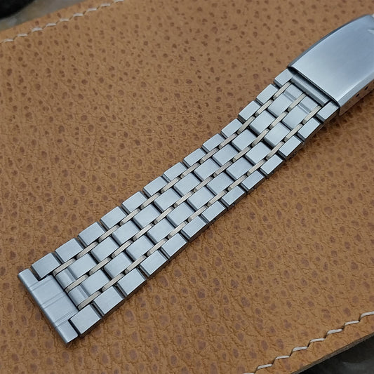 19mm JB Champion Classic Gold-Filled & Stainless Steel Unused Vintage Watch Band