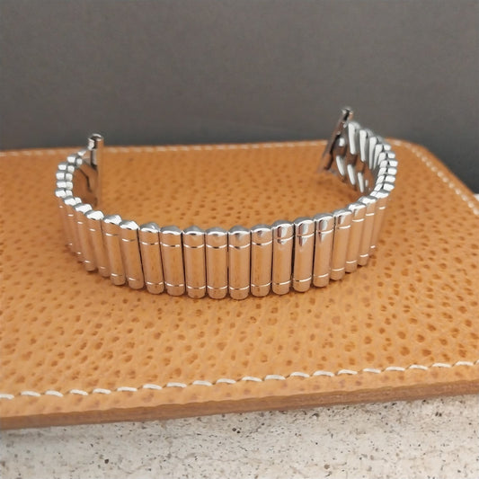 White Gold-Filled 19mm 18mm 16mm Kestenmade Unused 1950s nos Vintage Watch Band