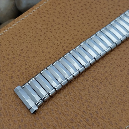 19mm 18mm JB Champion Short Stainless Steel Expansion 1950s Vintage Watch Band