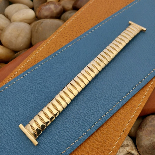 10k Gold-Filled Expansion 19mm 18mm 16mm Bellavance USA nos Vintage Watch Band