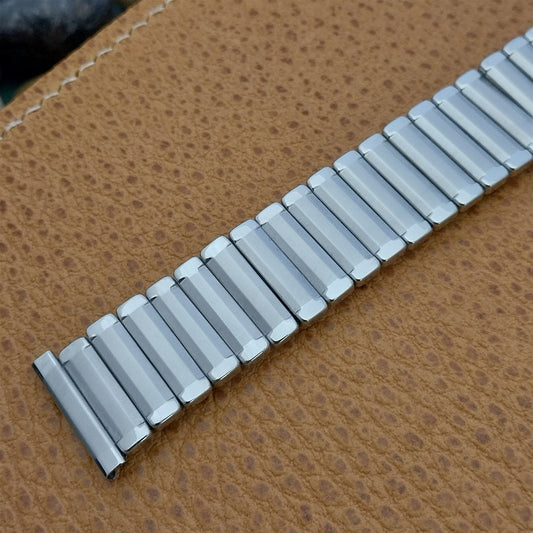 19mm 18mm 17.2mm JB Champion USA Wide Stainless Steel 1950s Vintage Watch Band