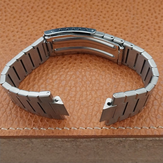 Internal Lug Stainless Steel Solid Link Unused 1970s-1980s Vintage Watch Band